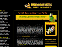 Tablet Screenshot of birdyboredombusters.com